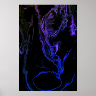 Poster O Grito - Uma Criação de Arte Abstrata em 60x90 cm