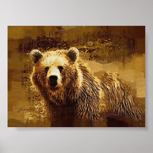 Poster O Grizzly (Frente)