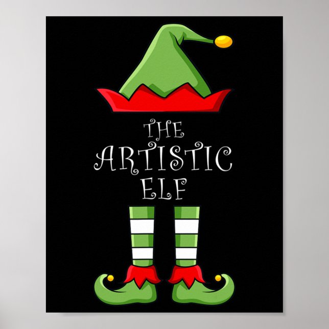 Poster O Grupo de Combinação de Famílias do Elf Artístico (Frente)