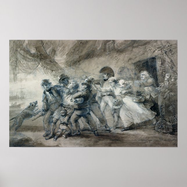 Pôster O grupo de imprensa (Frente)