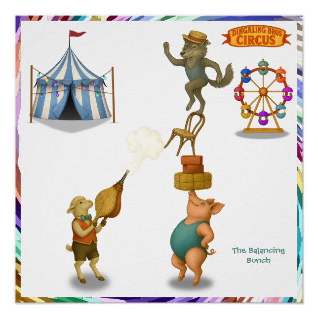 Pôster O Grupo Equilibrado (Frente)