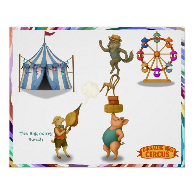 Pôster O Grupo Equilibrista (Frente)