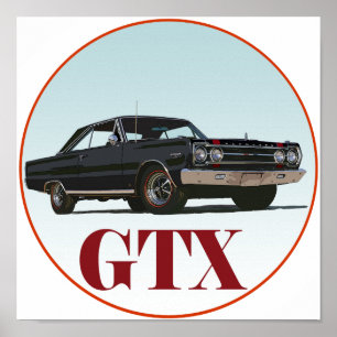 Pôster O GTX preto