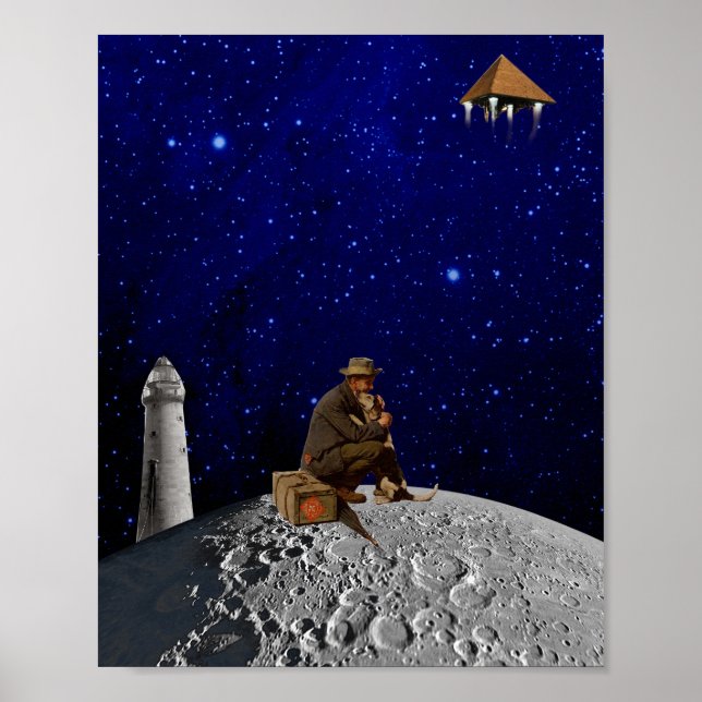 Poster O guarda do farol voltou para casa (Frente)