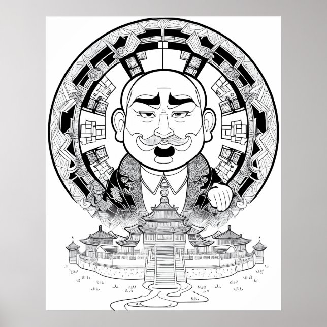 Poster O Guardião do Lugar Sagrado (Frente)