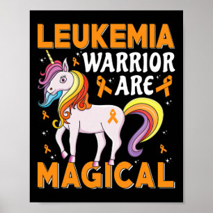 Poster O Guerreiro da Leucemia É Consciência da Leucemia