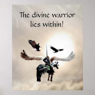 Poster O guerreiro dentro