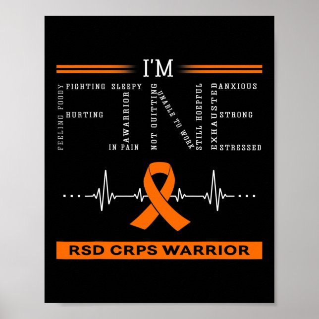 Poster O guerreiro do Rsd Crps, estou bem (Frente)
