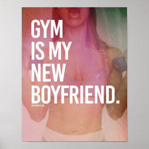 Pôster O Gym é meu namorado novo - malhação da menin