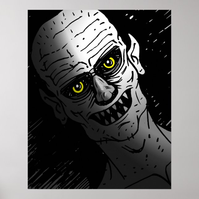 Poster O Halloween é a noite dos Vampiros (Frente)