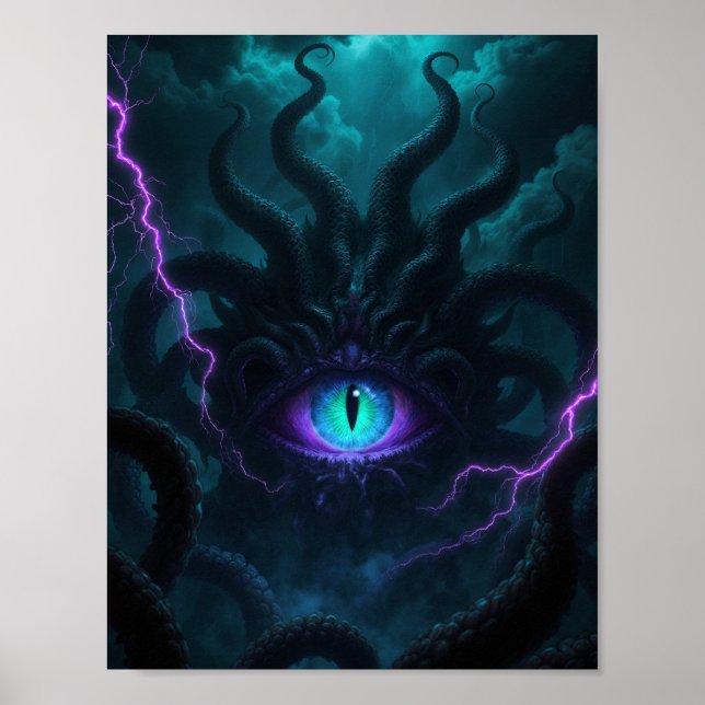 Poster O Harbinger Abaixo (Frente)