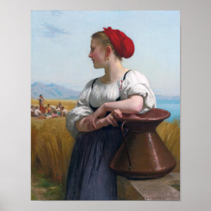 Poster O Harvester, Bouguereau