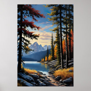 Poster O Haven da Natureza, Silêncio pelo lago