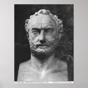 Poster O Herm de um homem, disse ser Thucydides