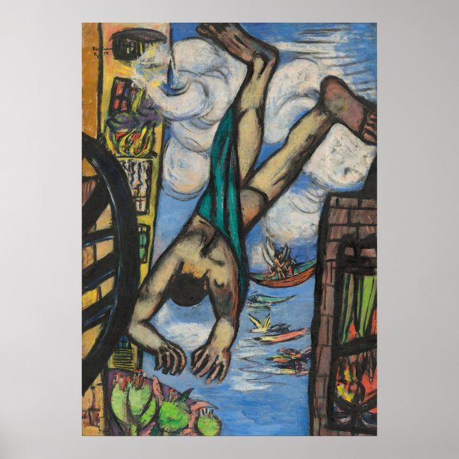 POSTER O HOMEM CAINDO (Frente)