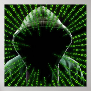 Poster O Homem de Código Binário