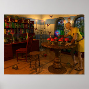 Pôster O homem do cogumelo