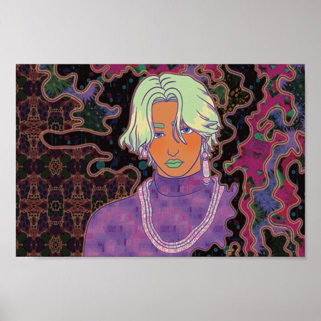 Poster O Homem Místico (Frente)