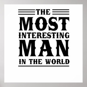 Poster O homem o mais interessante no mundo