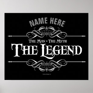 Poster O Homem, O Mito, A Lenda