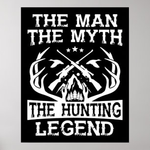 Poster O Homem O Mito A Lenda Da Caça - Campo