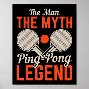 Poster O Homem O Mito Ping Pong Mesa