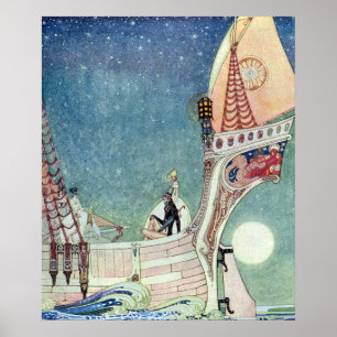 Poster O homem que nunca riu por Kay Nielsen
