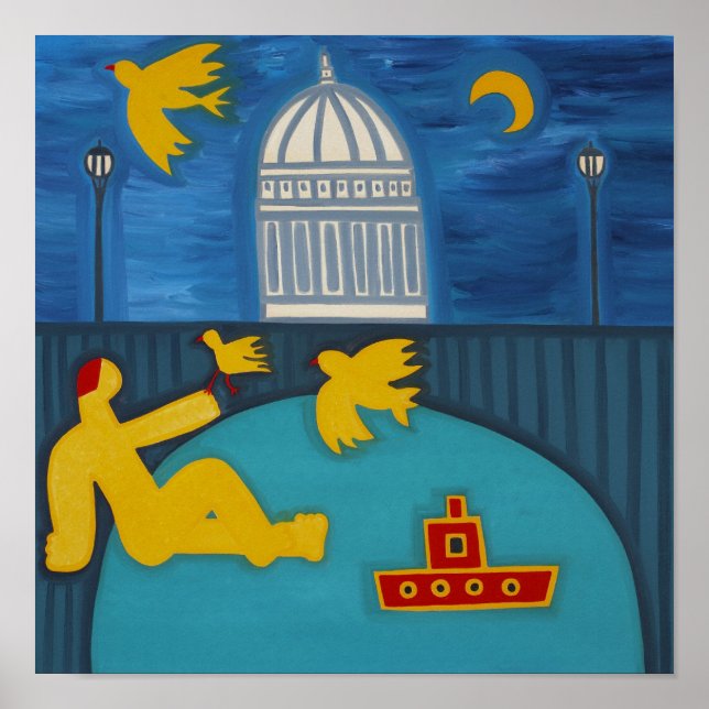 Pôster O homem sob a ponte 2006 (Frente)