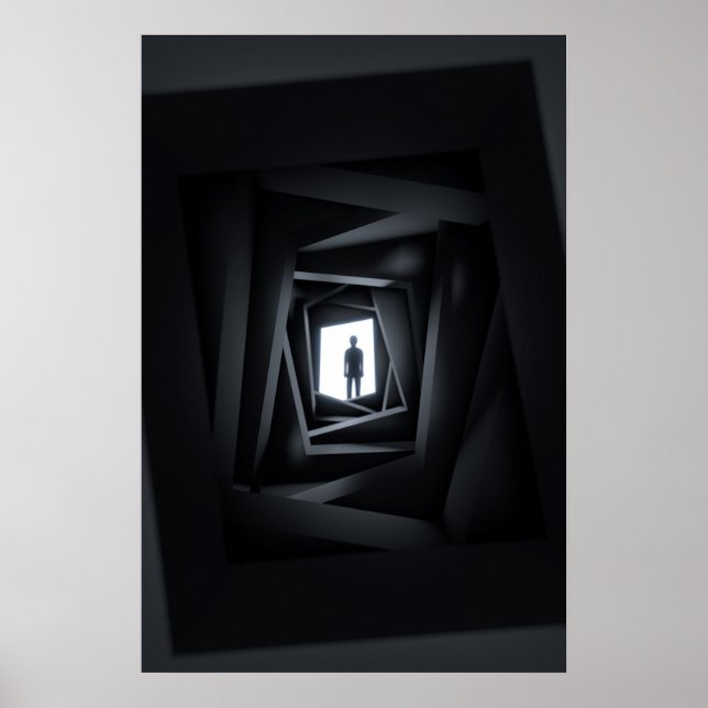 Pôster O Homem-Sombra (Frente)