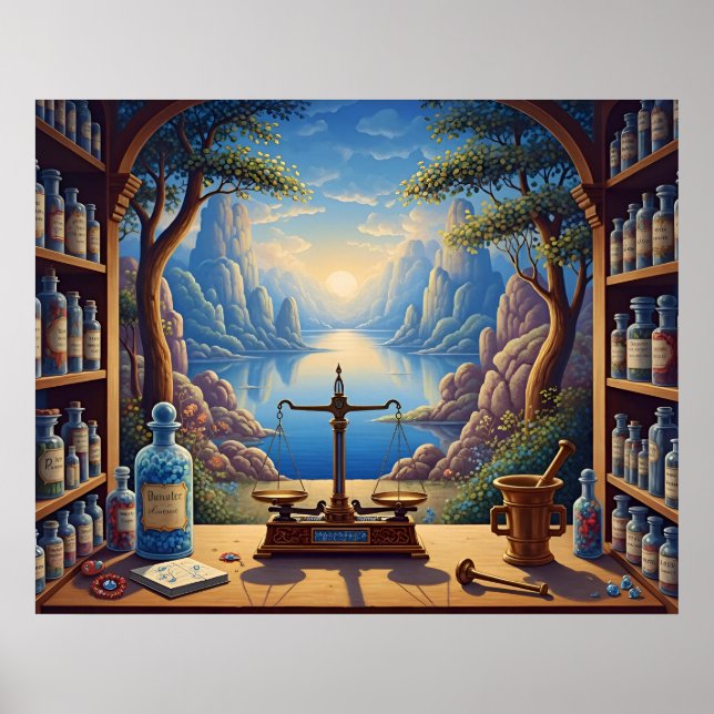 Poster O Horizonte do Alquimista (Frente)