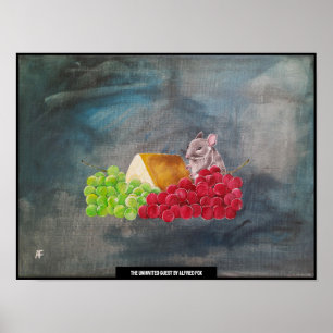 Poster O Hóspede Não Convidado Pintura de Alfred Fox