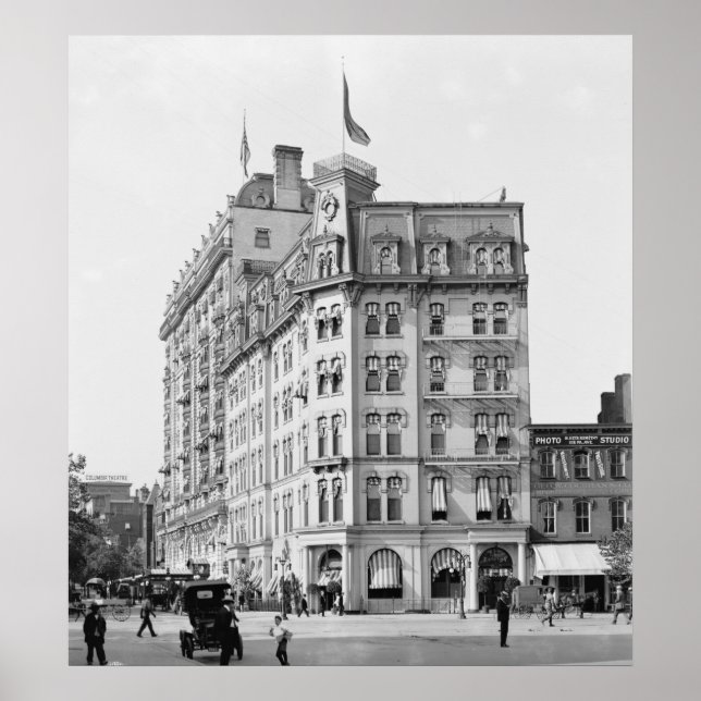 Pôster O Hotel Raleigh (Frente)