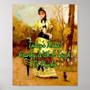 Poster O humor de hoje: La Parisienne por Alfred Stevens