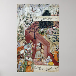 Pôster O imperador Babur de Mughal