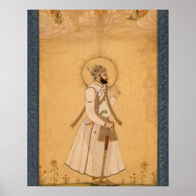 Pôster O Imperador Farrukhsiyar (1683-1719) do Larg (Frente)