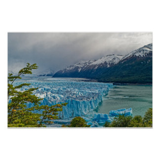 Pôster O impressionante Glaciar Perito Moreno