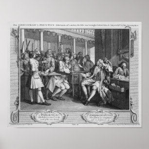 Poster O Industrioso 'Prentice Alderman de Londres