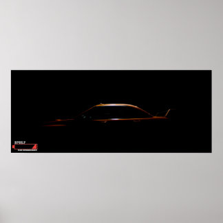 Pôster O Inseto atômico à noite