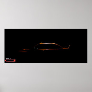 Pôster O inseto atômico na noite