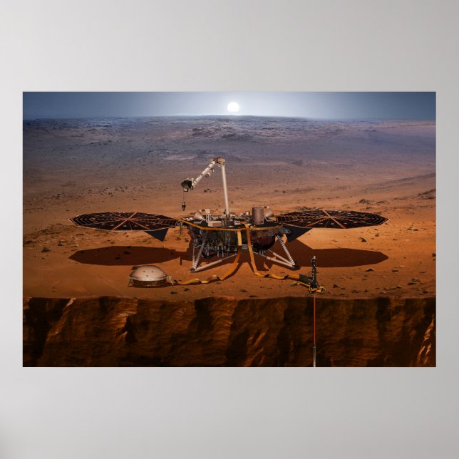Poster O Insight Lander (Frente)