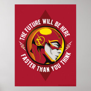 Poster O instantâneo "o futuro estará aqui "