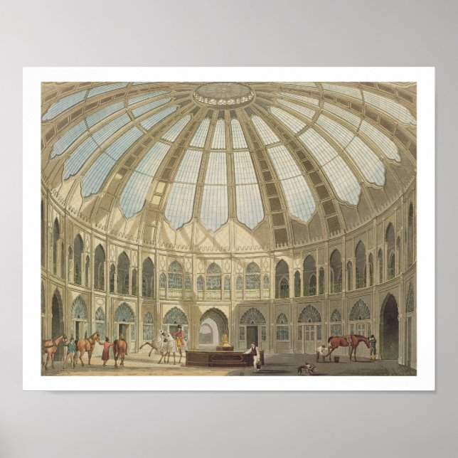 Poster O interior dos estábulos, de 'Visões do Ro (Frente)