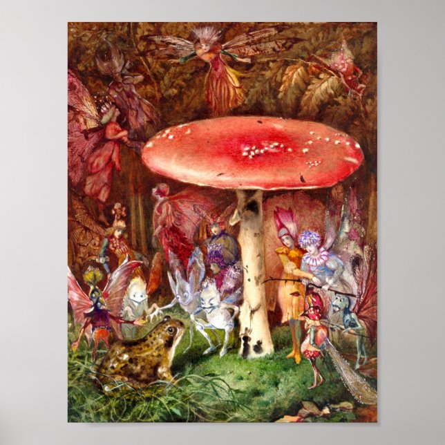 Poster O intruso John Anster Fitzgerald (Frente)