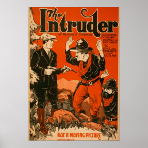 Poster O intruso - teatro ocidental da comédia do