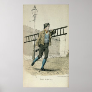 Poster O isqueiro da lâmpada