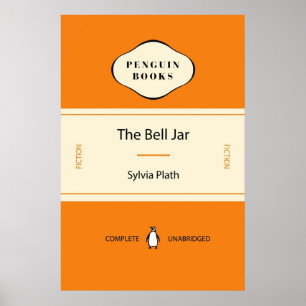 Poster O Jar Bell de Sylvia Plath Penguin Classic Cobrir