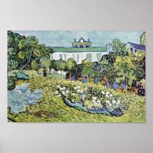 Poster O jardim Daubigny por Vincent van Gogh
