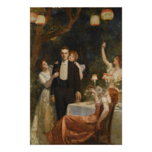 Pôster O Jardim de Armida (por John Collier)
