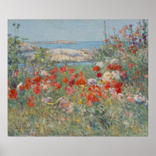 Poster O jardim de Celia Thaxter, ilhas dos bancos de