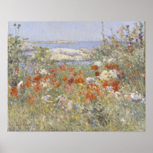 Pôster O jardim de Celia Thaxter por Childe Hassam